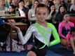 Breanna competing on Floor at the St Bernadette