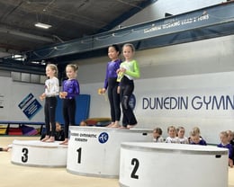 Dunedin GFA level 2 Competition 
1st place Floor Ryleigh Bell